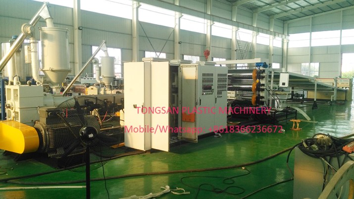 ABS sheet extrusion line
