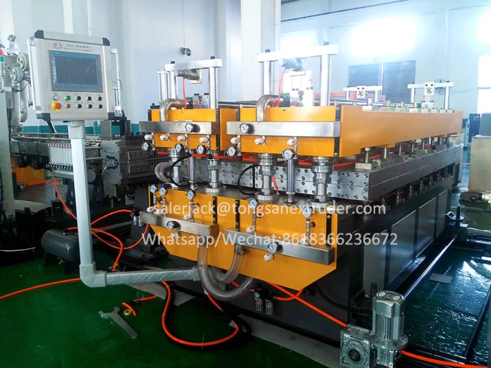 PP coroplast sheets machine