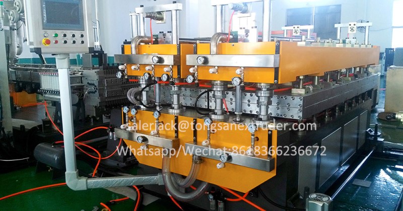 PP coroplast sheets machine