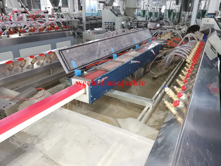 UPVC PVC profile extrusion machine