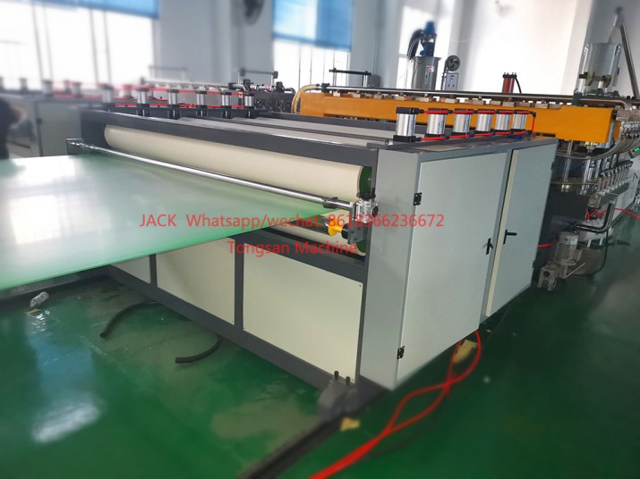 PP hollow sheet production line
