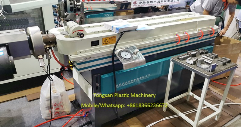 Single wall PP PE corrugated pipe production line