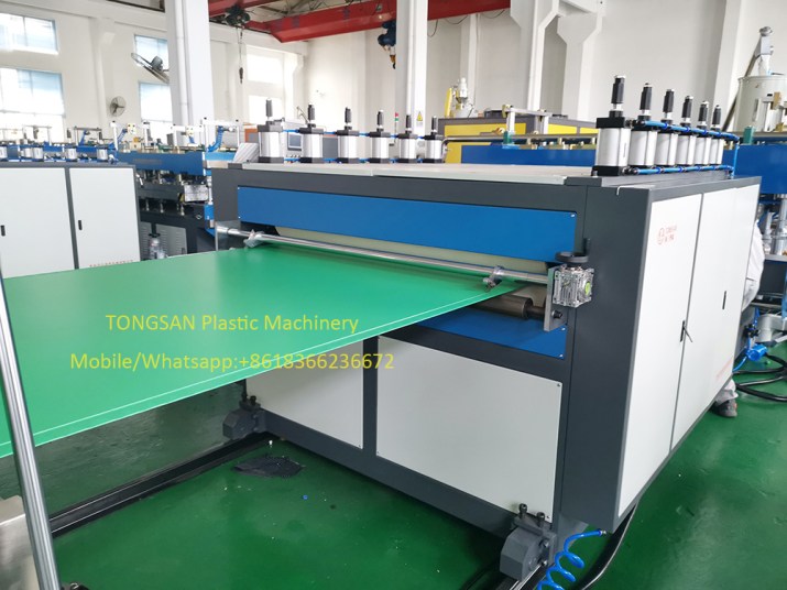 correx sheet extrusion machine