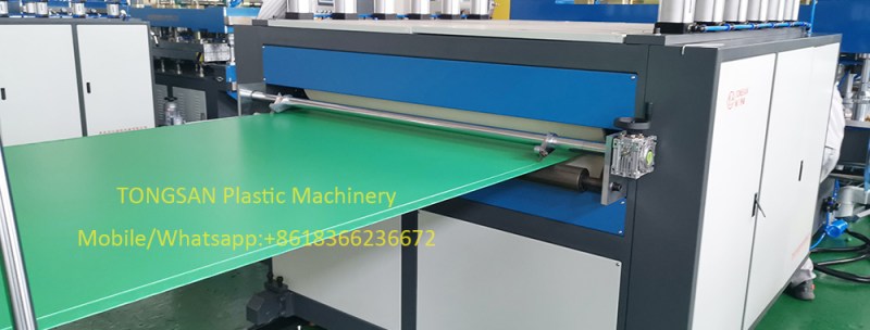 correx sheet extrusion machine