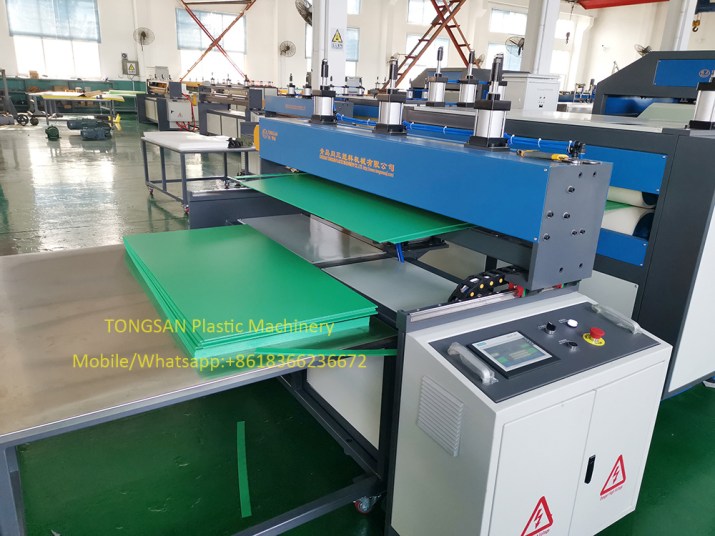 correx sheet making machine