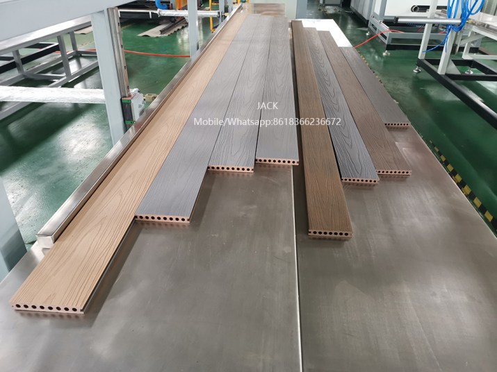 WPC Decking Embossing Machine