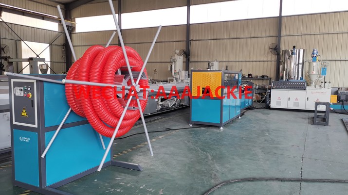 HDPE PE Karbon Spiral Boru Makinası