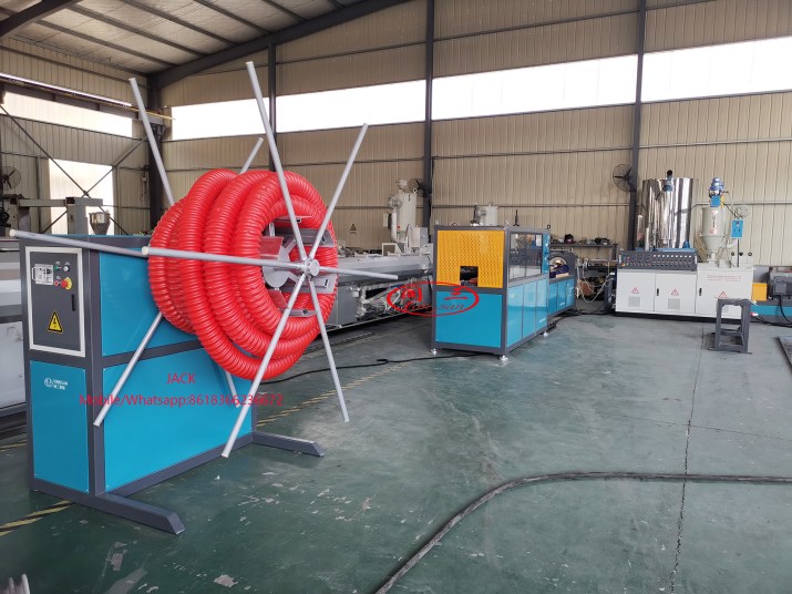 HDPE Carbon Sprial Pipe Production Line