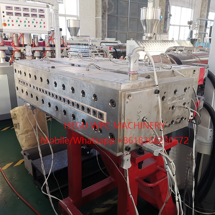 WPC PVC Hollow Door Board Machine