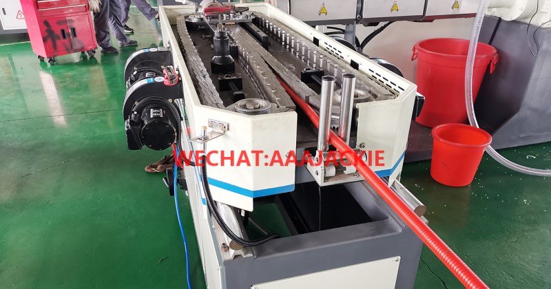 Plastic Electrical Corrugated Pipe Machine