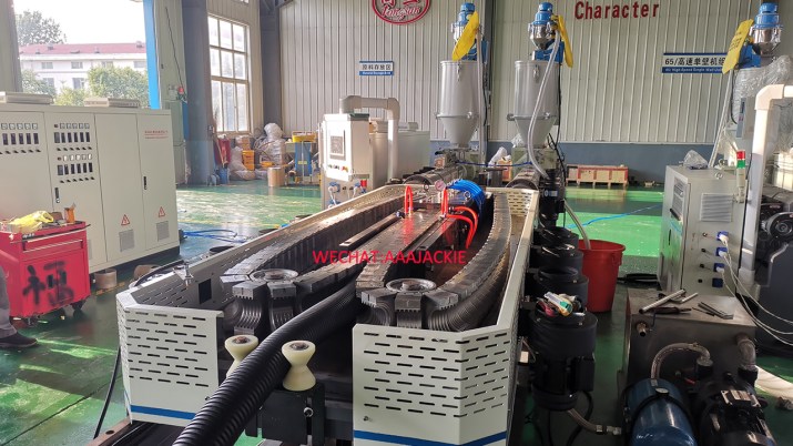 double wall corrugated pipe machine
