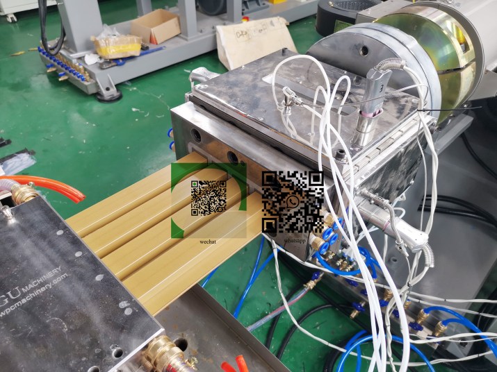 wood plastic composite production line
