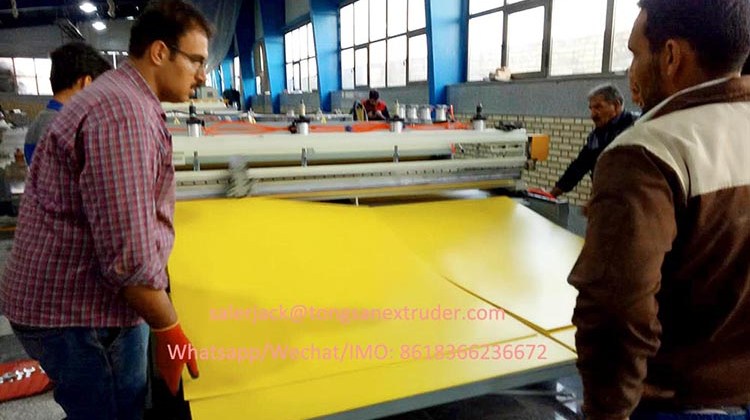 PP Hollow Profile Sheet Machine