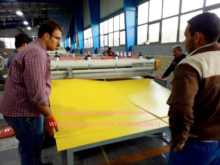 PP Hollow Profile Sheet Machine