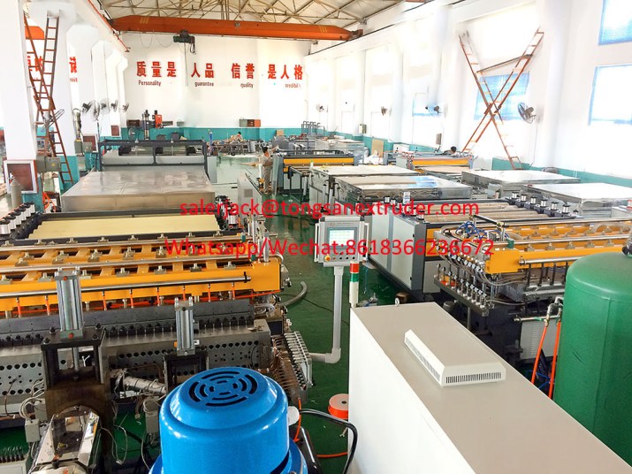 coroplast sheet machine
