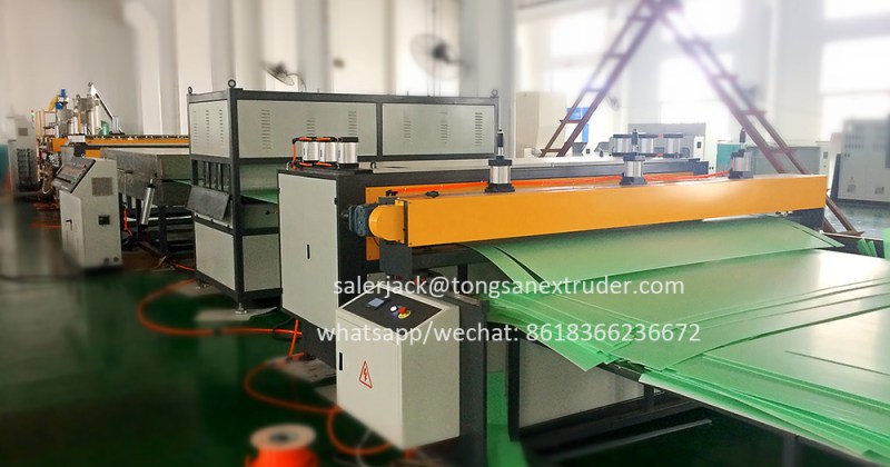 pp corrugated sheet production line