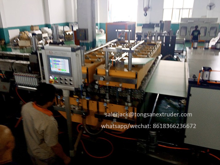 pp corrugated sheet extrusion machine