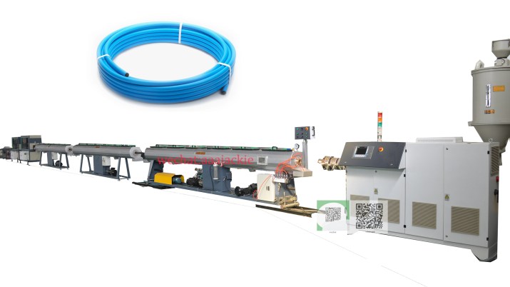 Polyethylene PE MDPE Blue Water Pipe Extruder Machine