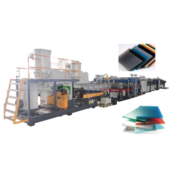 Polycarbonate PC Hollow Profile Multiwall Sheet Making Machine