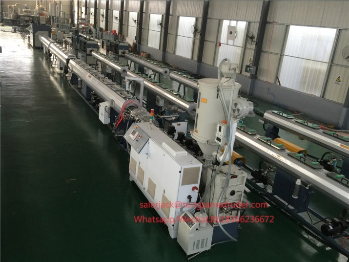HDPE pipe extrusion line