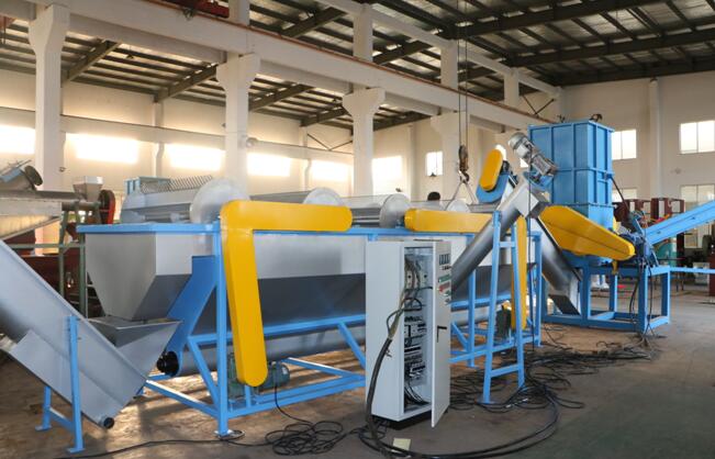 Wasted PP PE Crushing and Washing Line