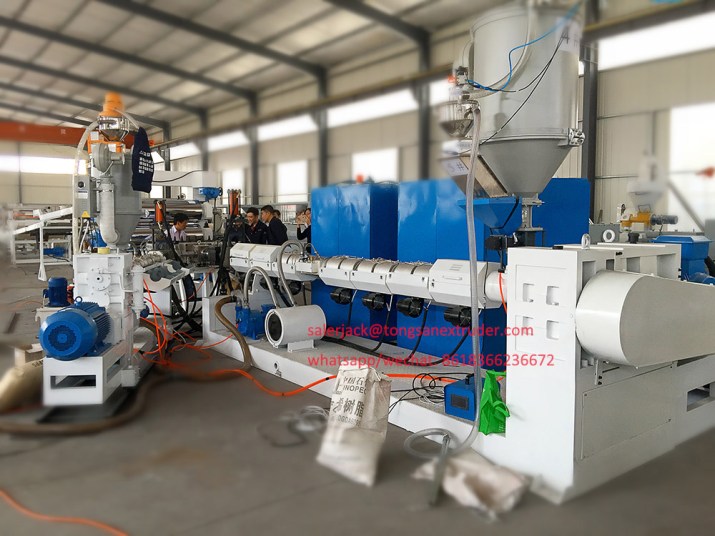 plastic sheet extruder machine