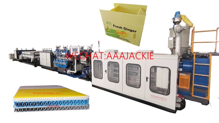 Máy sản xuất tấm nhựa PP danpla 