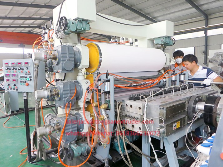 Machine de feuille de mousse sans PVC