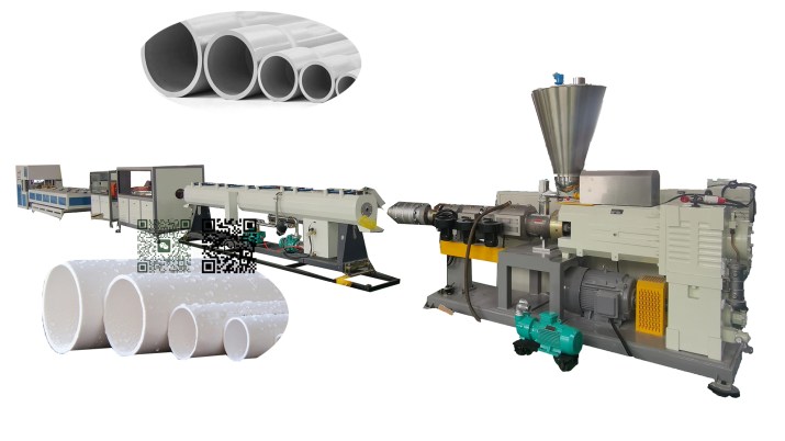 Máquina para Fabricar Tubos de Plástico PVC