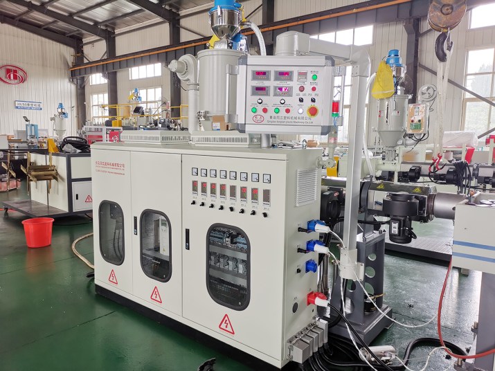 plastic flexible corrugated pipe machine