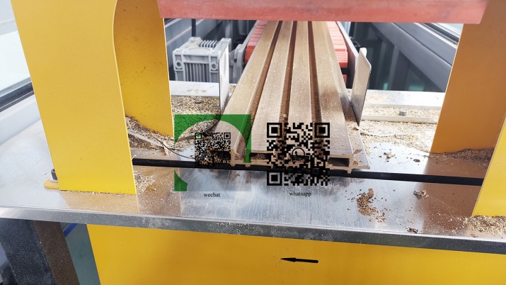 wood plastic composite wall cladding machine