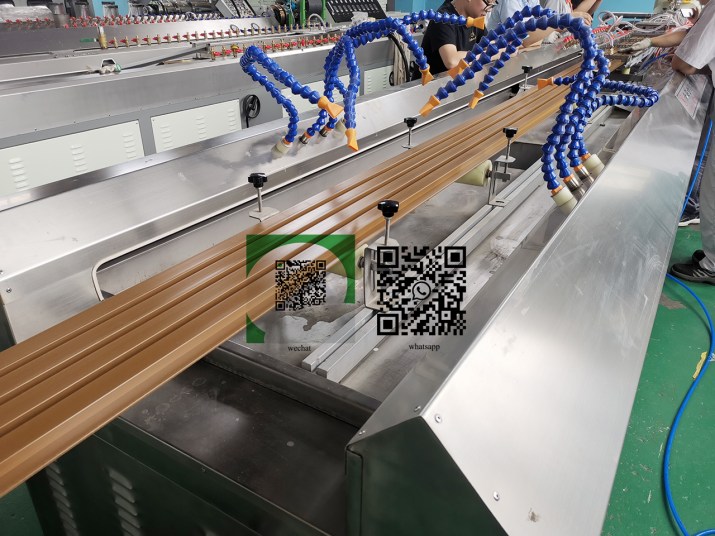 Wood Plastic Composite Wall Cladding Production Machine