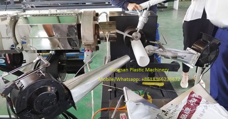 PP steel wire hose making machine