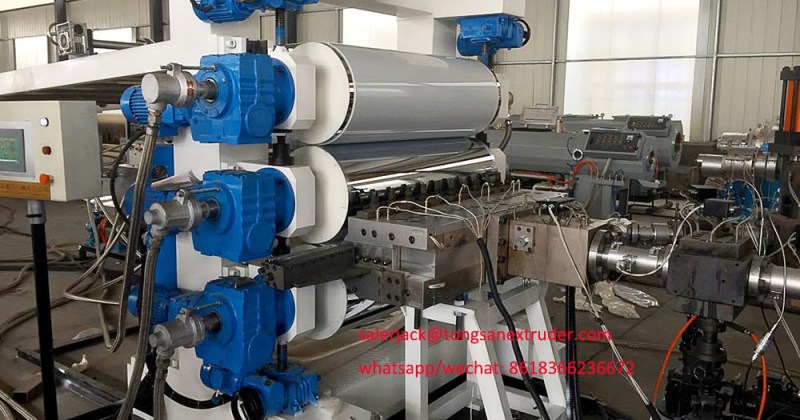 PP PS sheet extrusion machine