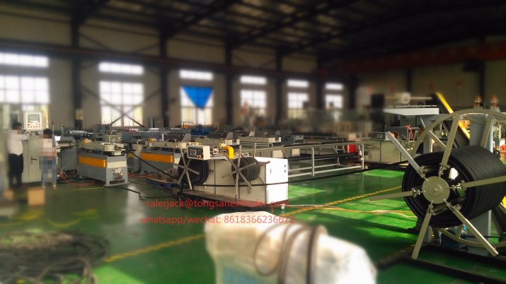 Corrugated Drainage Pipe Making Machine
