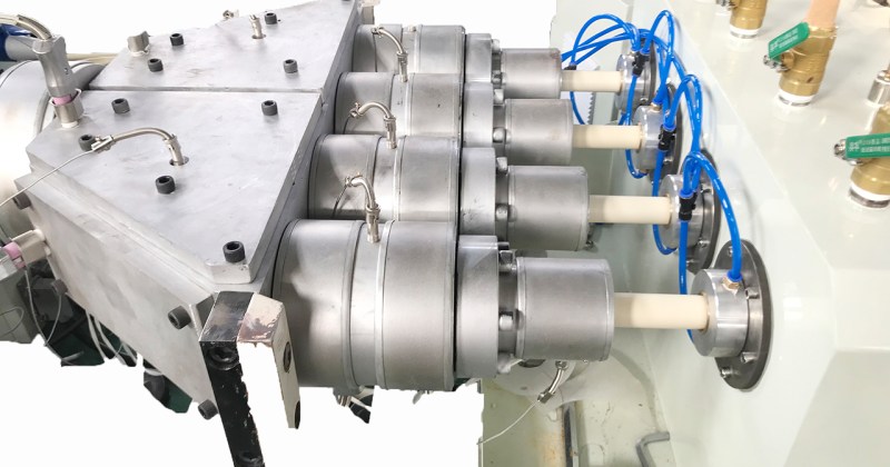 ELectrical PVC pipe extrusion machine .