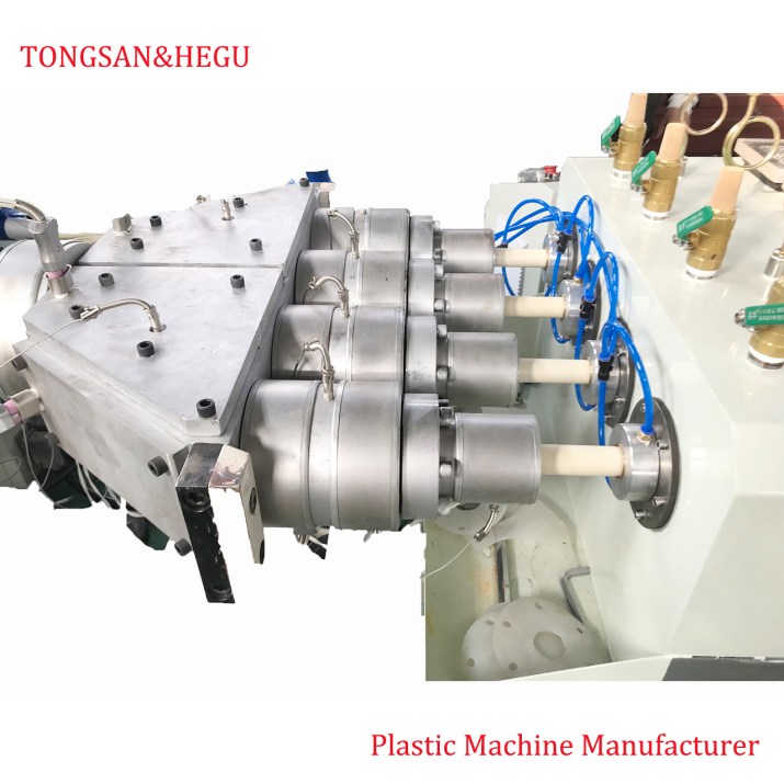 ELectrical PVC pipe extrusion machine .