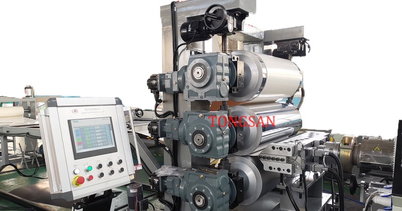 PVC edge banding sheet extrusion line