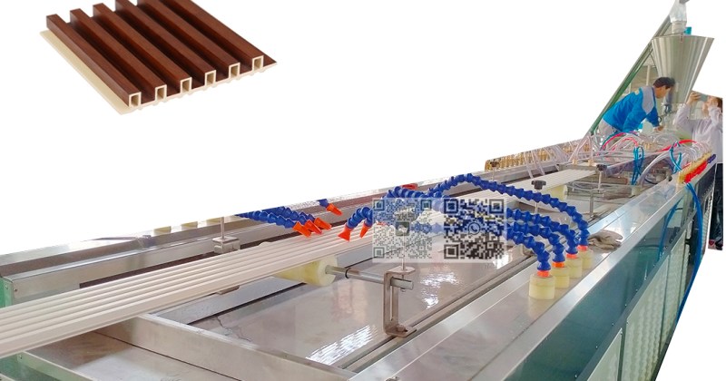 WPC PVC wall cladding panel machine