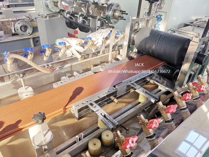 WPC Decking Profile Extrusion Line