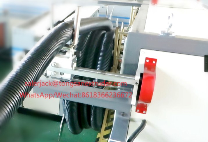 PA nylon corrugated pipe production line