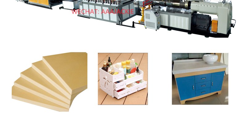 WPC board machine for furniture kitchen cabinet