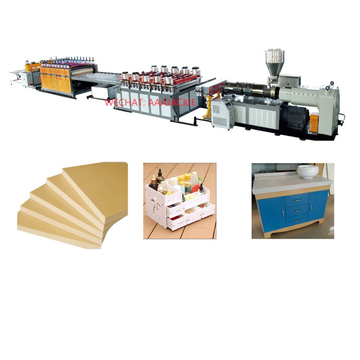 WPC board machine for furniture kitchen cabinet