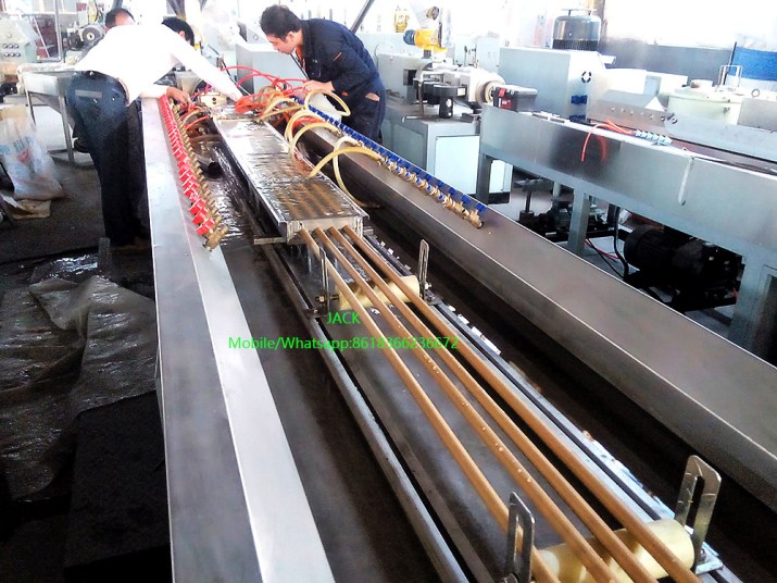 WPC Broom Stick Extrusion Machine