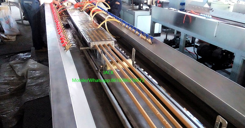WPC Broom Stick Extrusion Machine