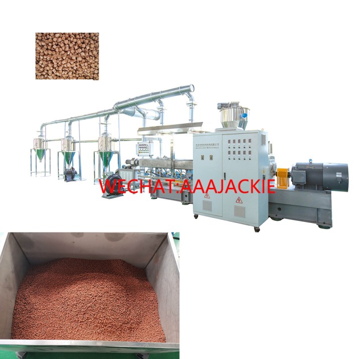 wood plastic WPC granulating pelletizing machine