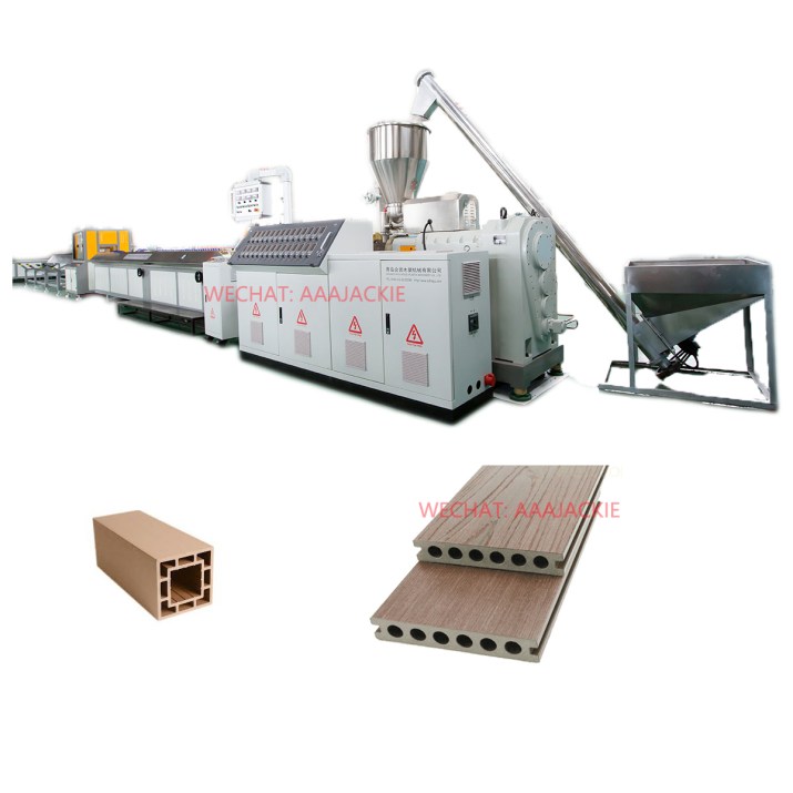 Ligne de production de profilés composites en plastique bois
