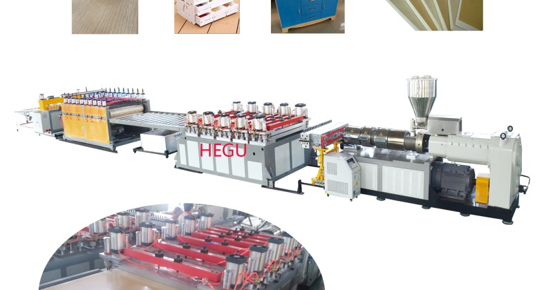 WPC PVC Furniture Board Production Line