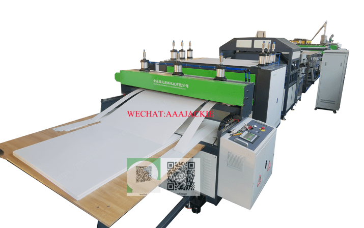 corrugated plastic machine