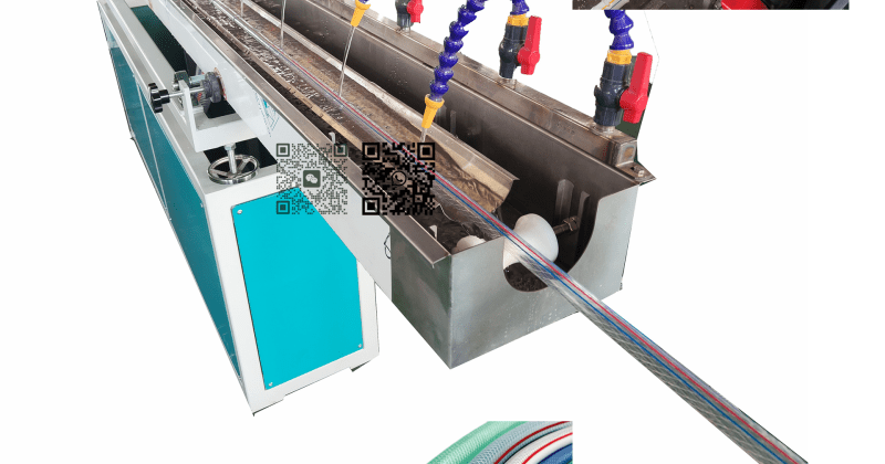 PVC garden hose extrusion machine